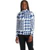 image:imageSpyder womens Houndstooth Half Zip TneckElectric Blue