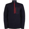 image:imageSpyder Mens Bandit Hybrid 12 Zip Fleece Ski Mid Layer Sweater JacketBlk Cts
