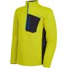 image:imageSpyder Mens Bandit Hybrid 12 Zip Fleece Ski Mid Layer Sweater JacketCitron