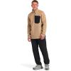 image:imageSpyder Mens Bandit Hybrid 12 Zip Fleece Ski Mid Layer Sweater JacketTannin