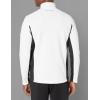 image:imageSpyder Mens Bandit Hybrid 12 Zip Fleece Ski Mid Layer Sweater JacketWhite