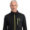 image:imageSpyder Mens Bandit Hybrid Full Zip Mid Layer JacketBlack 2
