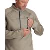 image:imageSpyder Mens Encore Half Zip SweaterDesert Taupe