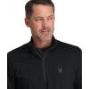 image:imageSpyder Mens Prospect Half Zip TNeck Ski Base LayerBlack