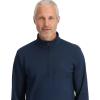 image:imageSpyder Mens Prospect Half Zip TNeck Ski Base LayerTrue Navy