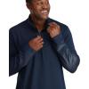 image:imageSpyder Mens Prospect Half Zip TNeck Ski Base LayerTrue Navy