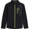 image:imageSpyder Mens Bandit Hybrid Full Zip Mid Layer JacketBlack 2