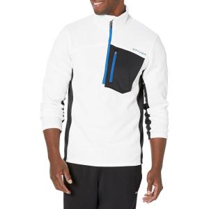 image:imageSpyder Mens Bandit Hybrid 12 Zip Fleece Ski Mid Layer Sweater JacketWhite