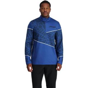 image:imageSpyder Mens Vital Zip TNeckElectric Blue