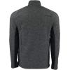 image:imageSpyder Mens Standard Outbound Half Zip MidWeight Mock Neck SweaterBlackLimestone