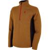 image:imageSpyder Mens Standard Outbound Half Zip MidWeight Mock Neck SweaterToasted