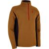 image:imageSpyder Mens Standard Outbound Half Zip MidWeight Mock Neck SweaterToasted