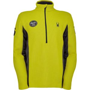 image:imageSpyder Mens Bandit Wengen Half Zip SweaterCitron