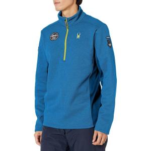 image:imageSpyder Mens Bandit Wengen Half Zip SweaterOld Glory