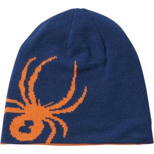 image:imageSpyder Mens Innsbruck Reversible Ski Winter BeanieFusion Orange