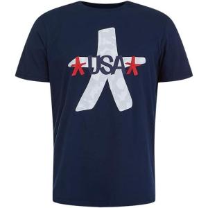 image:imageSpyder Boys USA Haze Short Sleeve Crew Neck TeeIndigo