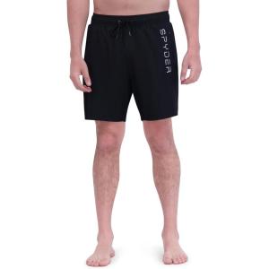 image:imageSpyder Mens Swim Trunks  Stretch QuickDry 7inch Board Shorts Sun Protection amp LinerMidnight