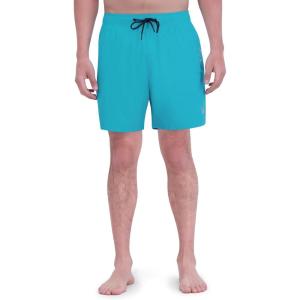 image:imageSpyder Mens Swim Trunks  Stretch QuickDry 7inch Board Shorts Sun Protection amp LinerPeacock