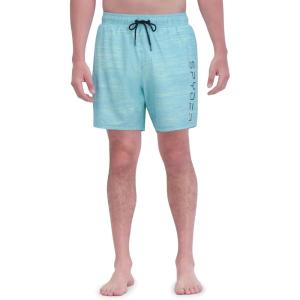 image:imageSpyder Mens Swim Trunks  Stretch QuickDry 7inch Board Shorts Sun Protection amp LinerSand