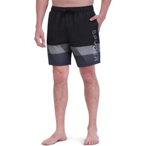 image:imageSpyder Mens Swim Trunks  Stretch QuickDry 7inch Board Shorts Sun Protection amp LinerSlate