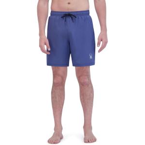 image:imageSpyder Mens Swim Trunks  Stretch QuickDry 7inch Board Shorts Sun Protection amp LinerTeal