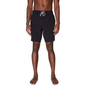 image:imageSpyder Mens Swim Trunks  Stretch QuickDry 9 Board Shorts Sun Protection Pockets amp Brief LinerSolid Black