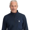 image:imageSpyder mens Bandit 12 Zip Fleece Ski Mid Layer Sweater JacketTrue Navy