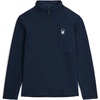 image:imageSpyder mens Bandit 12 Zip Fleece Ski Mid Layer Sweater JacketTrue Navy