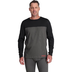 image:imageSpyder Mens Charger Crew Baselayer Thermal Ski TopPolar
