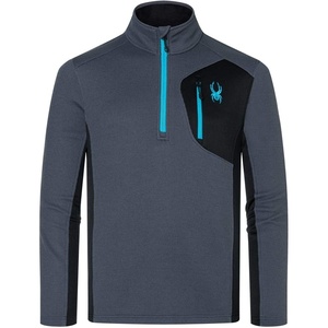image:imageSpyder mens Bandit 12 Zip Fleece Ski Mid Layer Sweater JacketEbony
