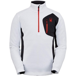 image:imageSpyder mens Bandit 12 Zip Fleece Ski Mid Layer Sweater JacketWhite