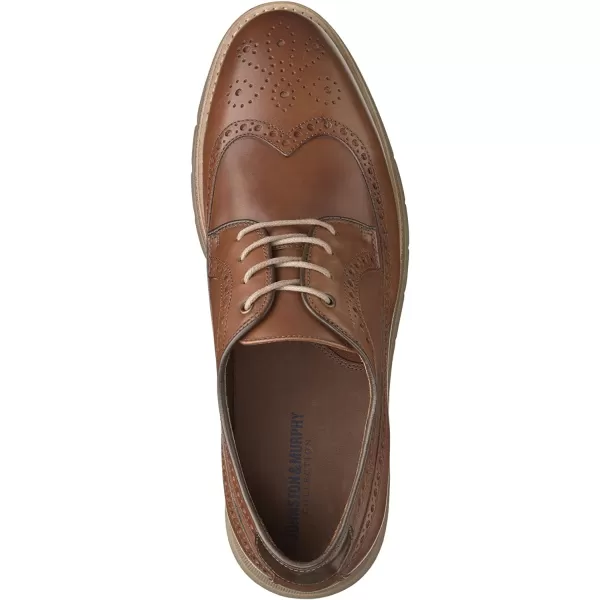 imageJampM Collection Vaughn Wing TipCognac Full Grain