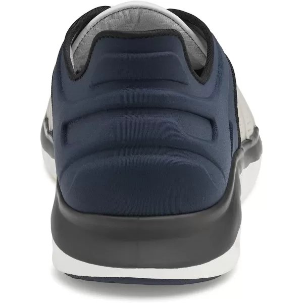 imageJohnston amp Murphy Mens Activate Luxe UThroat  Sneakers for Men Mens Fashion Sneakers Mens Casual Shoes TemperatureRegulating Comfort Removable EVA Cushioned InsoleWhite Full GrainBlue Nylon