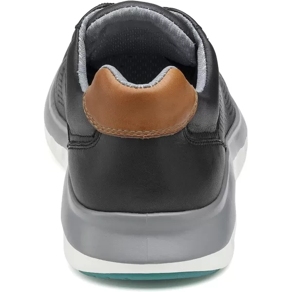 imageJohnston amp Murphy Mens Activate Plain Toe Shoe  Breathable Construction  Ventilated EVA SoleBlack Full Grain