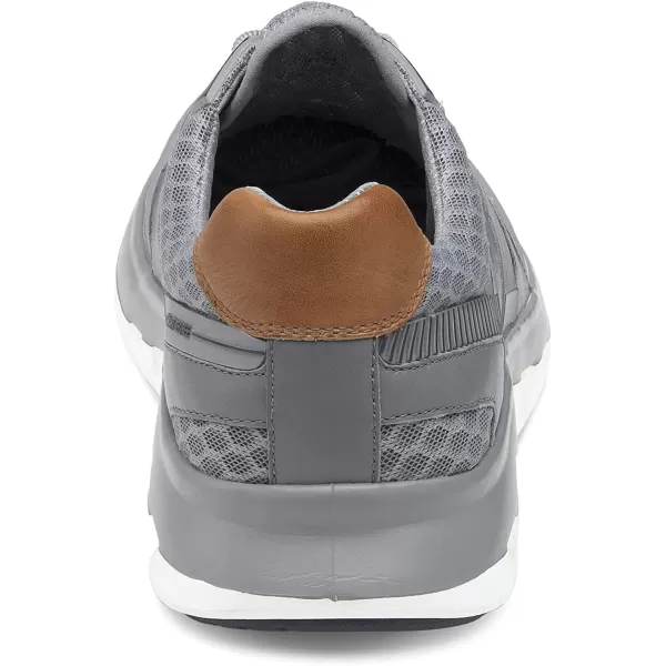 imageJohnston amp Murphy Mens Activate Plain Toe Shoe  Breathable Construction  Ventilated EVA SoleGray MeshFull Grain