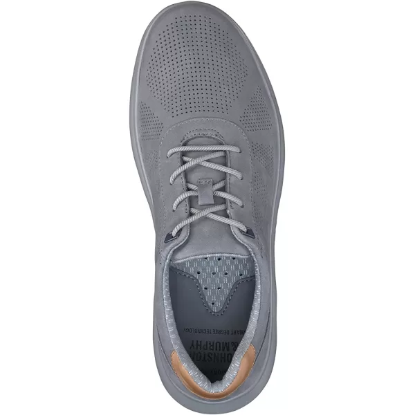 imageJohnston amp Murphy Mens Activate Plain Toe Shoe  Breathable Construction  Ventilated EVA SoleGray Nubuck