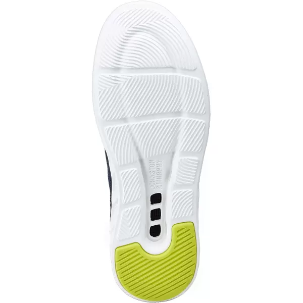 imageJohnston amp Murphy Mens Activate Plain Toe Shoe  Breathable Construction  Ventilated EVA SoleNavy Nubuck