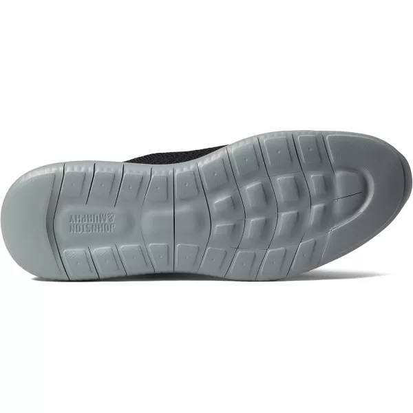 imageJohnston amp Murphy Mens Amherst UThroat Shoe nbspEVAnbspSolenbsp DualDensity Footbed Cushion nbspBreathable Casual ShoesBlack Knit