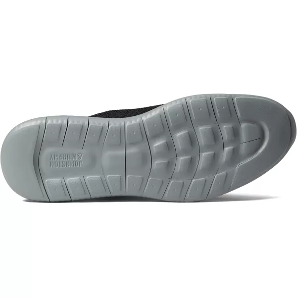 imageJohnston amp Murphy Mens Amherst UThroat Shoe nbspEVAnbspSolenbsp DualDensity Footbed Cushion nbspBreathable Casual ShoesBlack Knit