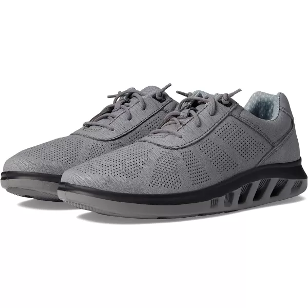 imageJohnston amp Murphy Mens Amherst UThroat Shoe nbspEVAnbspSolenbsp DualDensity Footbed Cushion nbspBreathable Casual ShoesGray Full Grain