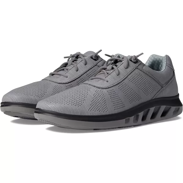 imageJohnston amp Murphy Mens Amherst UThroat Shoe nbspEVAnbspSolenbsp DualDensity Footbed Cushion nbspBreathable Casual ShoesGray Full Grain