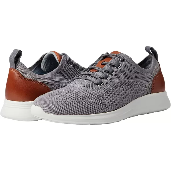 imageJohnston amp Murphy Mens Amherst UThroat Shoe nbspEVAnbspSolenbsp DualDensity Footbed Cushion nbspBreathable Casual ShoesGray Knit