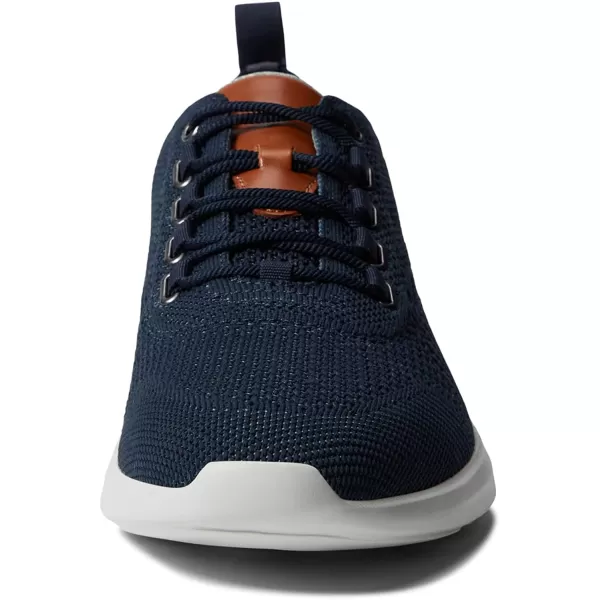 imageJohnston amp Murphy Mens Amherst UThroat Shoe nbspEVAnbspSolenbsp DualDensity Footbed Cushion nbspBreathable Casual ShoesNavy Knit