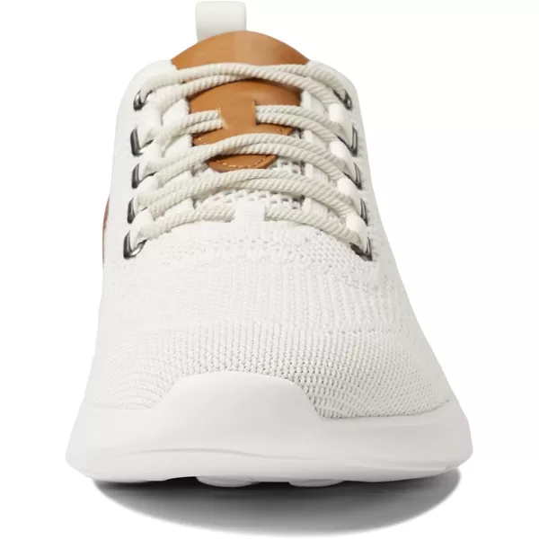 imageJohnston amp Murphy Mens Amherst UThroat Shoe nbspEVAnbspSolenbsp DualDensity Footbed Cushion nbspBreathable Casual ShoesOff White Knit