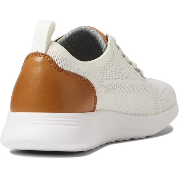 imageJohnston amp Murphy Mens Amherst UThroat Shoe nbspEVAnbspSolenbsp DualDensity Footbed Cushion nbspBreathable Casual ShoesOff White Knit