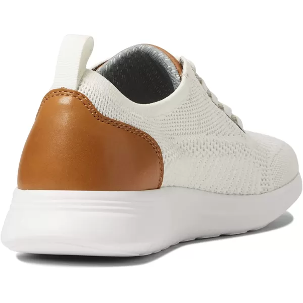 imageJohnston amp Murphy Mens Amherst UThroat Shoe nbspEVAnbspSolenbsp DualDensity Footbed Cushion nbspBreathable Casual ShoesOff White Knit