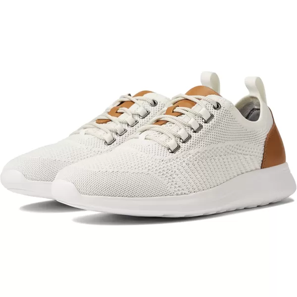 imageJohnston amp Murphy Mens Amherst UThroat Shoe nbspEVAnbspSolenbsp DualDensity Footbed Cushion nbspBreathable Casual ShoesOff White Knit