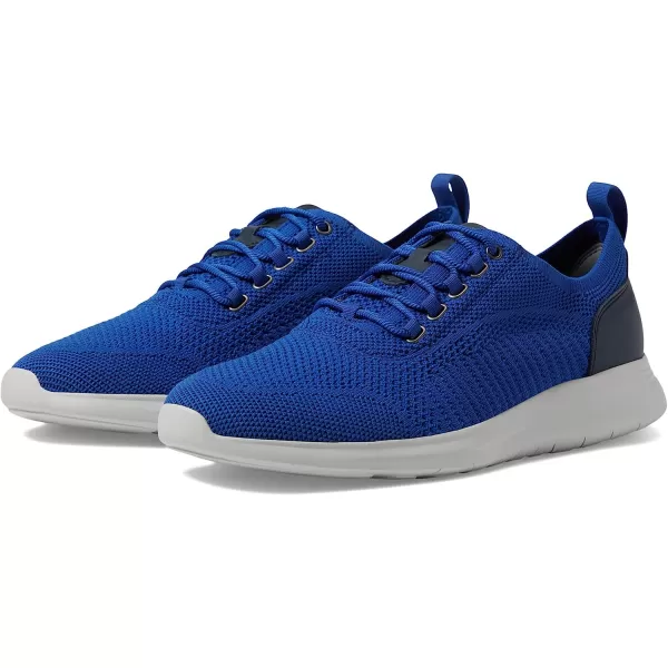 imageJohnston amp Murphy Mens Amherst UThroat Shoe nbspEVAnbspSolenbsp DualDensity Footbed Cushion nbspBreathable Casual ShoesRoyal Blue Knit
