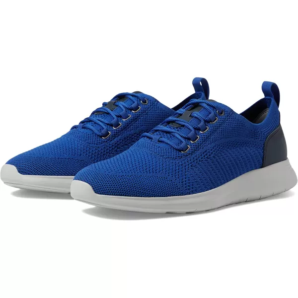 imageJohnston amp Murphy Mens Amherst UThroat Shoe nbspEVAnbspSolenbsp DualDensity Footbed Cushion nbspBreathable Casual ShoesRoyal Blue Knit