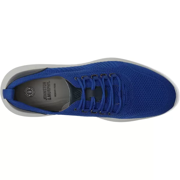 imageJohnston amp Murphy Mens Amherst UThroat Shoe nbspEVAnbspSolenbsp DualDensity Footbed Cushion nbspBreathable Casual ShoesRoyal Blue Knit